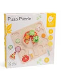 CLASSIC WORLD Drewniana Pizza do Krojenia Układanka Warzywa 22 el. | Pan Piksel