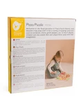 CLASSIC WORLD Drewniana Pizza do Krojenia Układanka Warzywa 22 el. | Pan Piksel