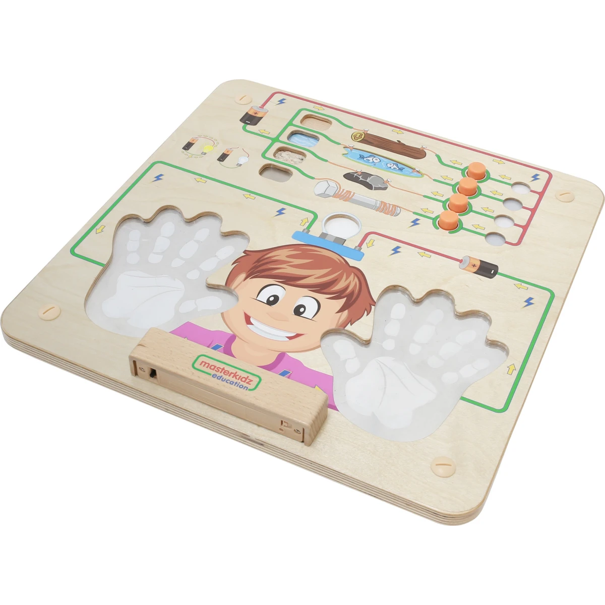 MASTERKIDZ System Do Montażu 5 Tablic Edukacyjnych Masterkidz Flex + Zestaw 5 Tablic Edukacyjnych | Pan Piksel