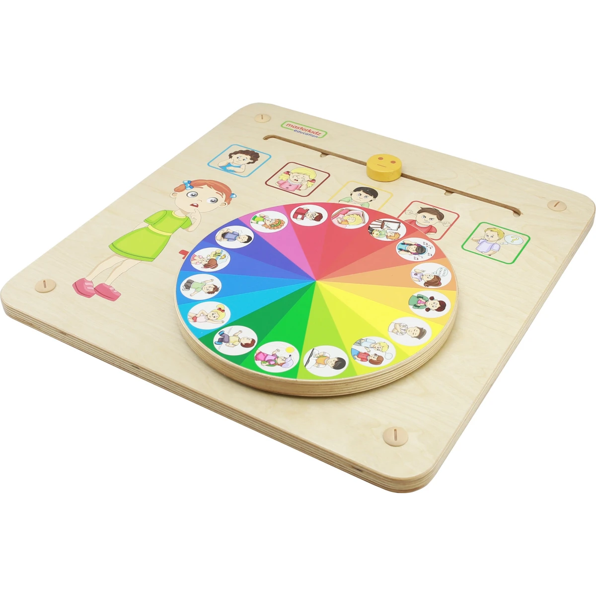 MASTERKIDZ System Do Montażu 5 Tablic Edukacyjnych Masterkidz Flex + Zestaw 5 Tablic Edukacyjnych | Pan Piksel