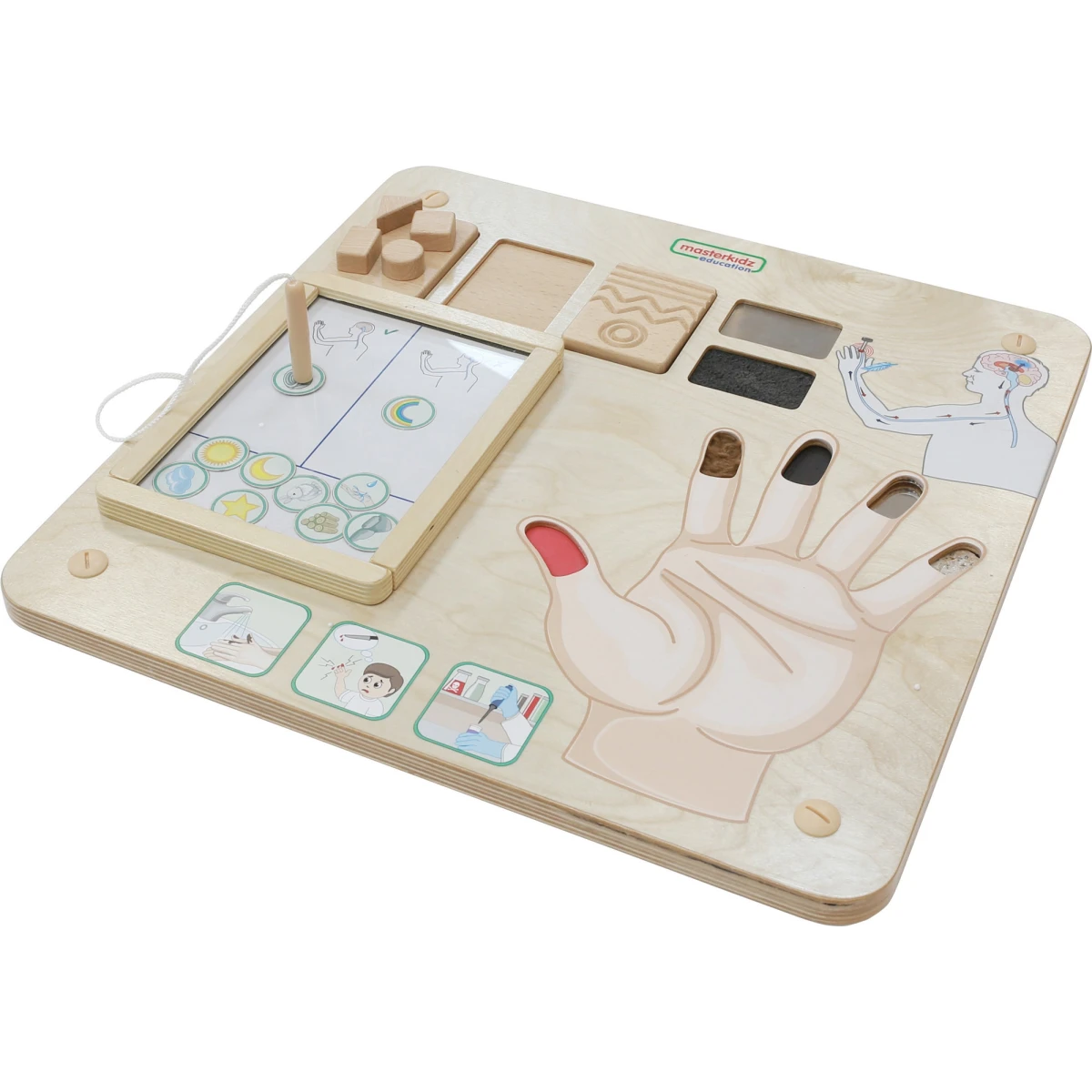 MASTERKIDZ System Do Montażu 5 Tablic Edukacyjnych Masterkidz Flex + Zestaw 5 Tablic Edukacyjnych | Pan Piksel