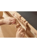 MASTERKIDZ Drewniany Warsztat XXL Montessori STEM z Narzędziami + Akcesoria | Pan Piksel
