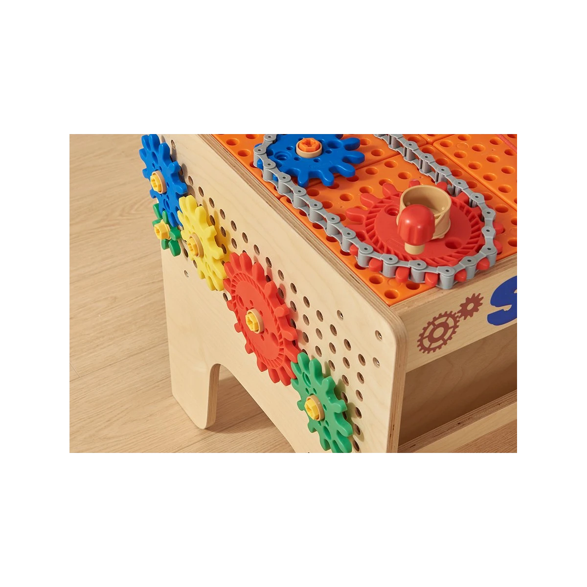 MASTERKIDZ Drewniany Warsztat XXL Montessori STEM z Narzędziami + Akcesoria | Pan Piksel
