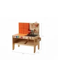 MASTERKIDZ Drewniany Warsztat XXL Montessori STEM z Narzędziami + Akcesoria | Pan Piksel