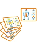 VIGA Drewniana Przybijanka Roboty 45 elementów Montessori | Pan Piksel