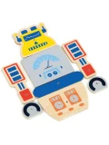 VIGA Drewniana Przybijanka Roboty 45 elementów Montessori | Pan Piksel