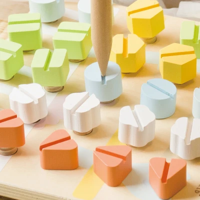 CLASSIC WORLD Wooden Manipulative Board Logic Puzzle | Pan Piksel