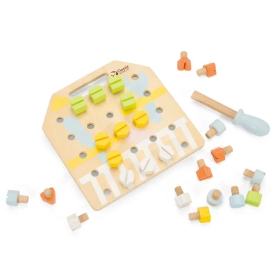 CLASSIC WORLD Wooden Manipulative Board Logic Puzzle | Pan Piksel