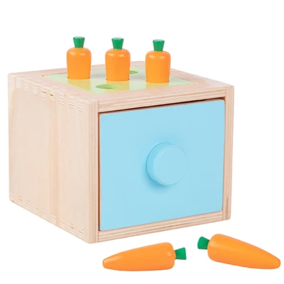 Drewniana szuflada edukacyjna 4w1 Woopie | Pan Piksel