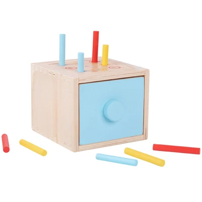 Drewniana szuflada edukacyjna 4w1 Woopie | Pan Piksel