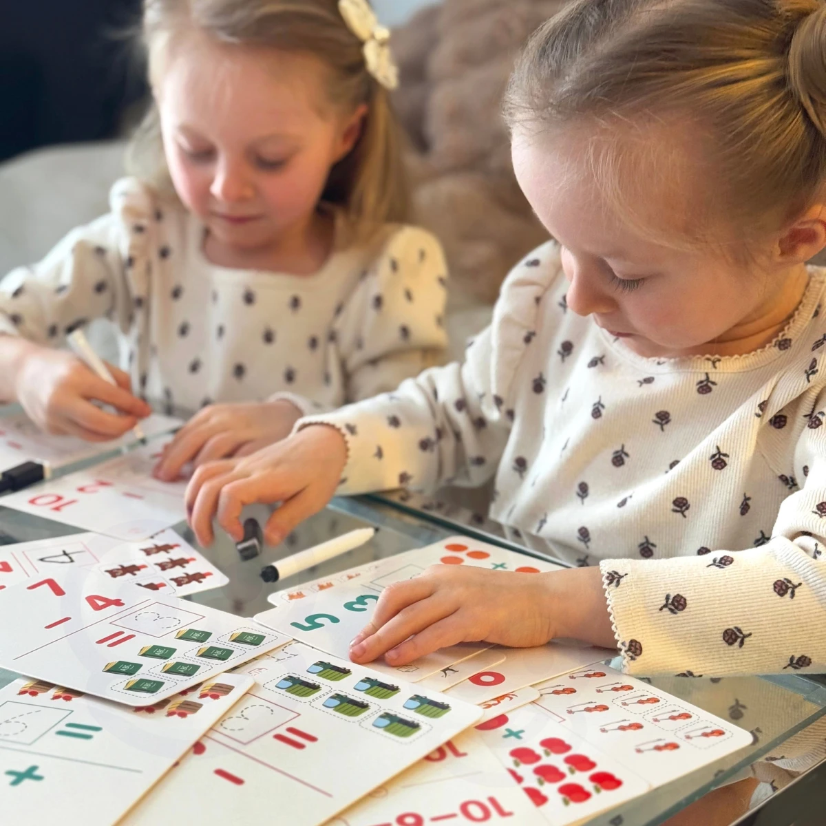 WOOPIE Karty Edukacyjne Fiszki Do Nauki Liczenia | Pan Piksel