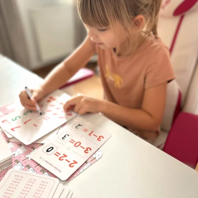 WOOPIE Karty Edukacyjne Fiszki Do Nauki Liczenia | Pan Piksel