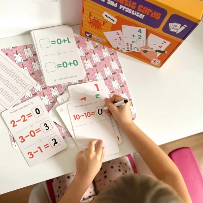 WOOPIE Karty Edukacyjne Fiszki Do Nauki Liczenia | Pan Piksel