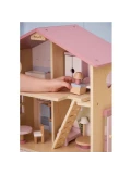 VIGA TOYS VIGA PolarB Duży Drewniany Domek dla Lalek 17 el. | Pan Piksel