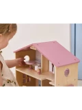 VIGA TOYS VIGA PolarB Duży Drewniany Domek dla Lalek 17 el. | Pan Piksel
