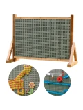 MASTERKIDZ Drewniana Ściana Tablica XXL Naukowa Kreatywna STEM WALL Outdoor | Pan Piksel