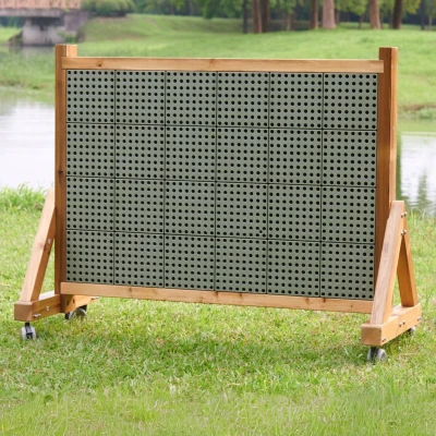 MASTERKIDZ Drewniana Ściana Tablica XXL Naukowa Kreatywna STEM WALL Outdoor | Pan Piksel