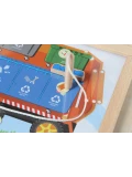 MASTERKIDZ Tablica Edukacyjna Segregacja Odpadów Montessori | Pan Piksel