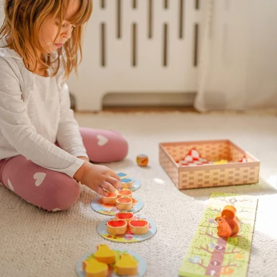 WOOPIE GREEN Wiewiórka w Sadzie Gra Planszowa Rodzinna FSC | Pan Piksel