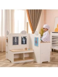 TOOKY TOY Drewniana Układanka Piramidka Miś | Pan Piksel
