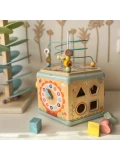 TOOKY TOY Interaktywny Drewniany Sześciokąt Montessori Otwierane Pudełko | Pan Piksel