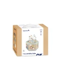 TOOKY TOY Interaktywny Drewniany Sześciokąt Montessori Otwierane Pudełko | Pan Piksel