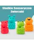WOOPIE BABY Sensory Puzzles Squeeze Puzzle Sound Learning to Count 20 el. | Pan Piksel