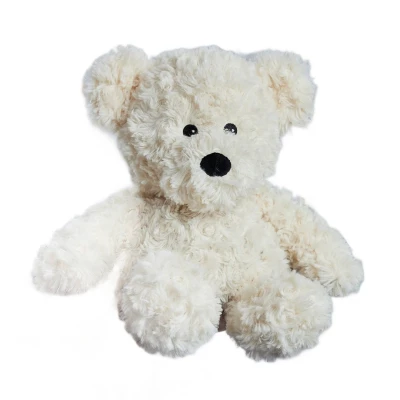 Warmies Cream Curly Bear | Kremowy Miś | Pan Piksel