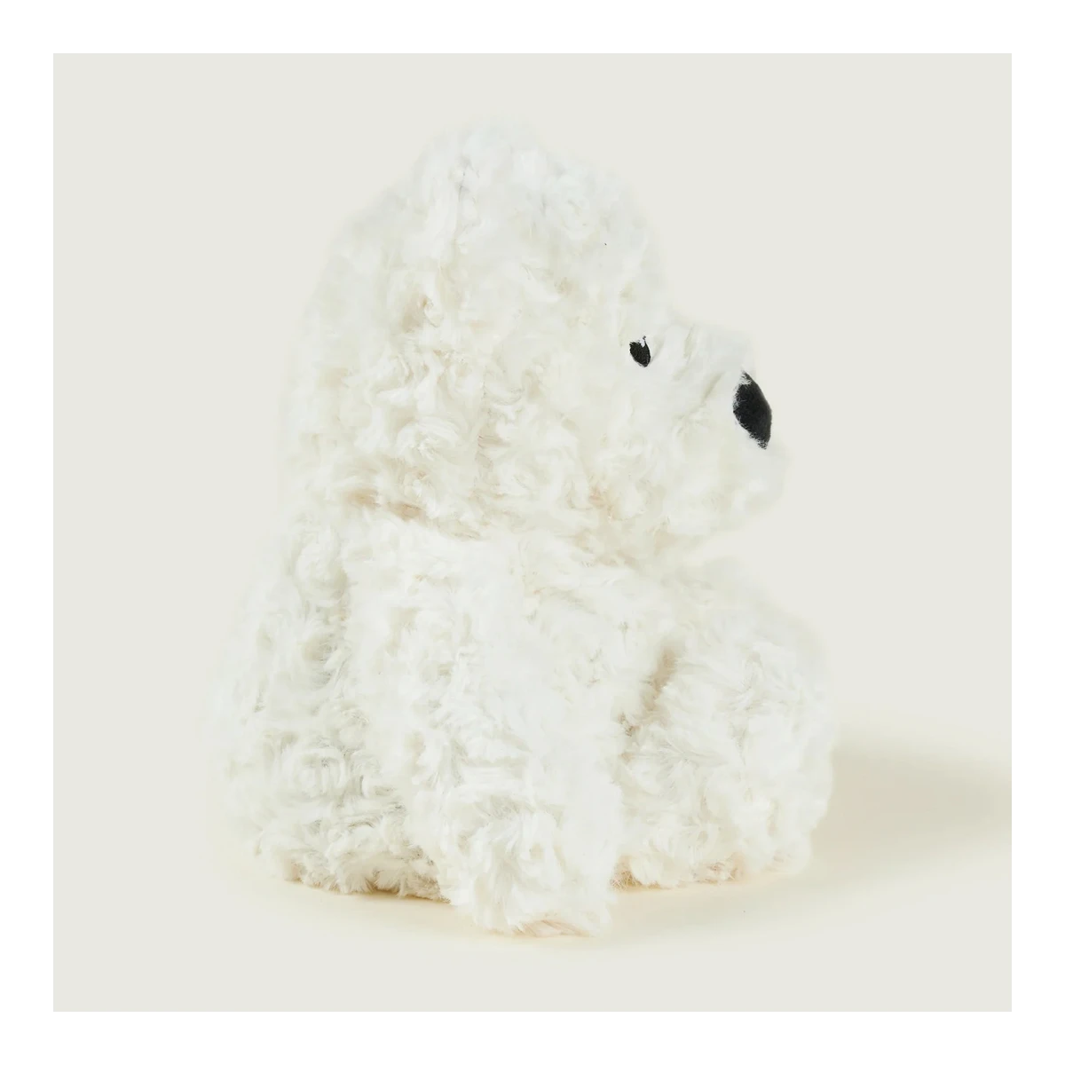 Warmies Cream Curly Bear | Kremowy Miś | Pan Piksel