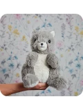 Warmies | Squirell Grey Wiewiórka | pluszak obciążeniowy | termofor | kompres | Pan Piksel
