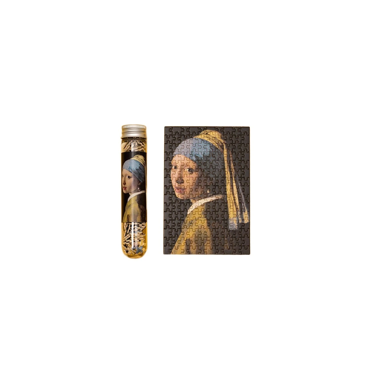 LONDJI Puzzle mikro menzurka Johannes Vermeer Dziewczyna z Perłą | Pan Piksel