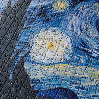 LONDJI Puzzle 1000 el. Starry Night Van Gogh | Pan Piksel