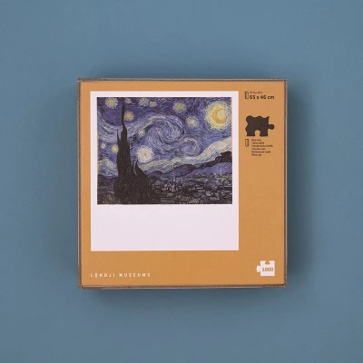 LONDJI Puzzle 1000 el. Starry Night Van Gogh | Pan Piksel