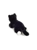 TEDDY HERMANN Kot Czarno-biały wiotki 30 cm maskotka dla dzieci | Pan Piksel