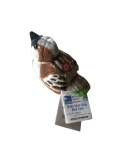 WILD REPUBLIC Wróbel maskotka ptaszek z dźwiękiem 13 cm RSPB | Pan Piksel