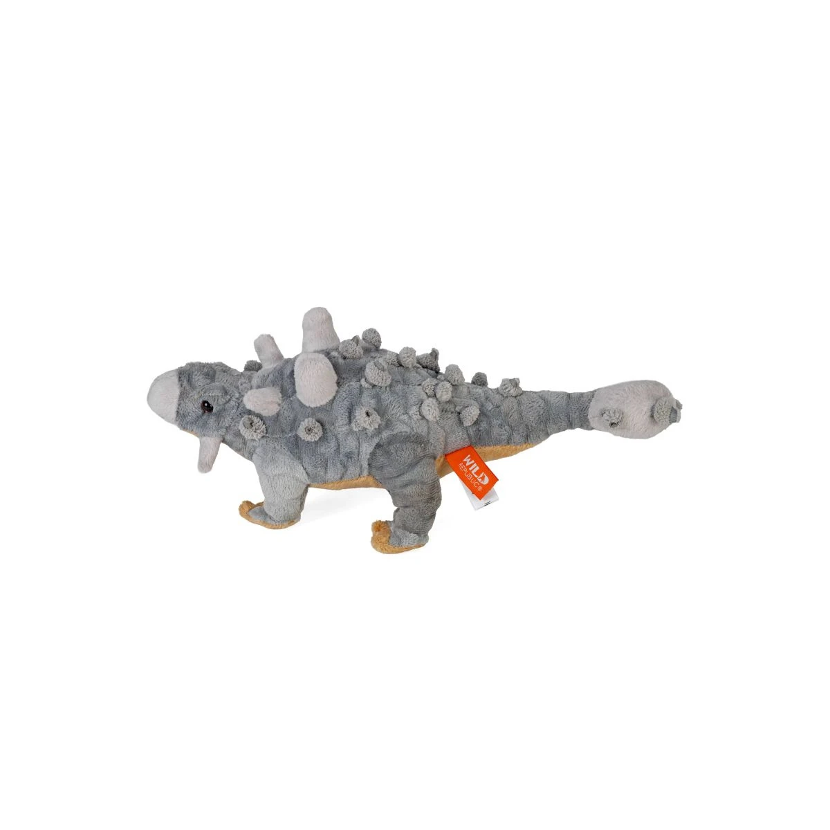WILD REPUBLIC Pluszowy Dinozaur Ankylozaur maskotka dla dziecka 25 cm Dinosauria | Pan Piksel