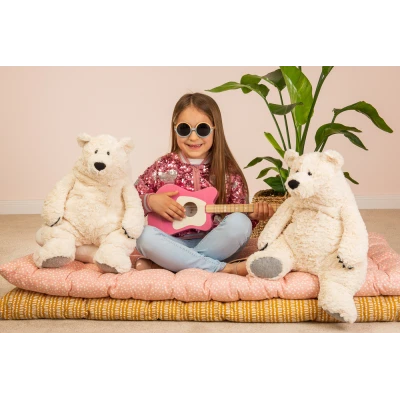 TEDDY HERMANN Maskotka miś pluszowy 50 cm Niedźwiedź Polarny Jones | Pan Piksel
