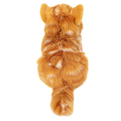 TEDDY HERMANN Kot Rudy Pręgowany leżący 20 cm maskotka dla dzieci | Pan Piksel