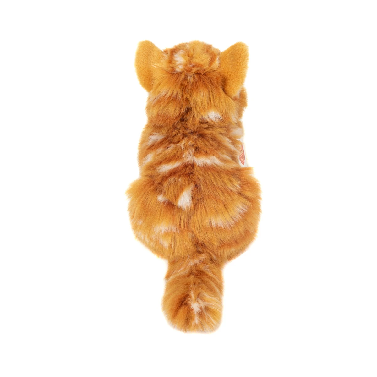 TEDDY HERMANN Kot Rudy Pręgowany leżący 20 cm maskotka dla dzieci | Pan Piksel
