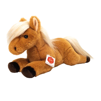 TEDDY HERMANN Maskotka Pluszowy Konik Leżący 34 cm | Pan Piksel