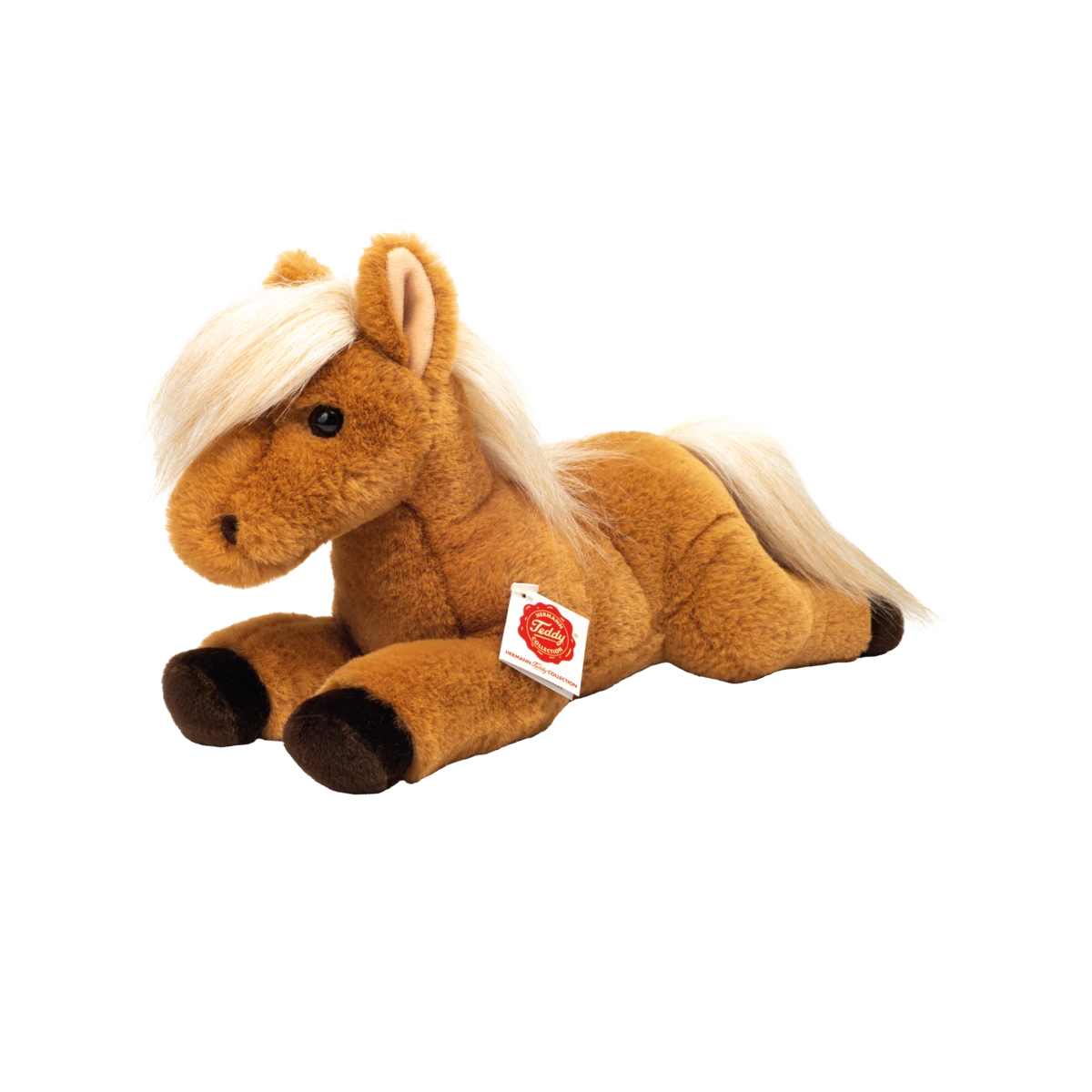 TEDDY HERMANN Maskotka Pluszowy Konik Leżący 34 cm | Pan Piksel