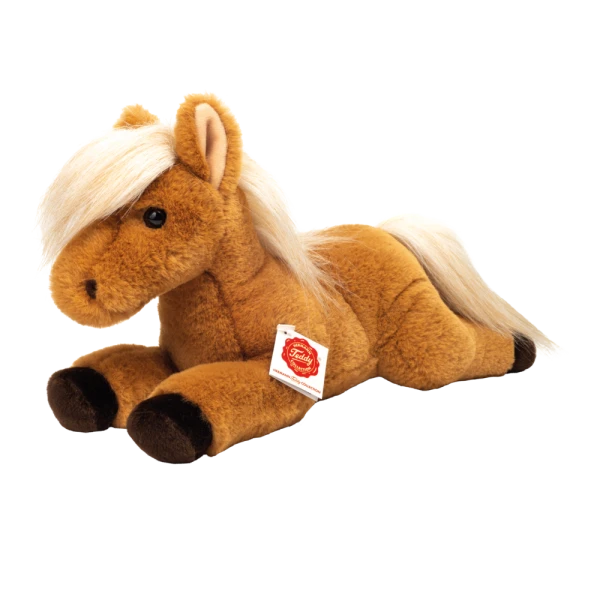 TEDDY HERMANN Maskotka Pluszowy Konik Leżący 34 cm | Pan Piksel