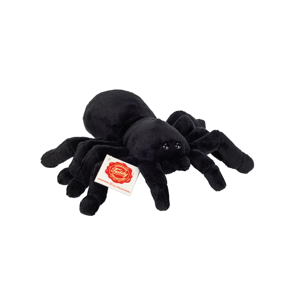 TEDDY HERMANN Maskotka Pająk czarny 16 cm | Pan Piksel