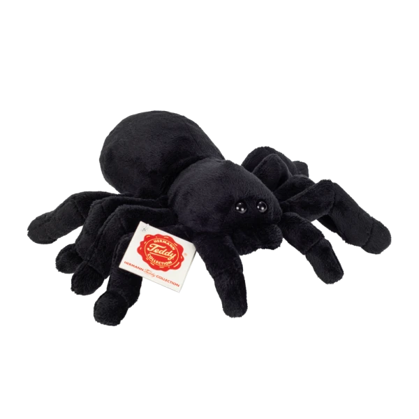 TEDDY HERMANN Maskotka Pająk czarny 16 cm | Pan Piksel