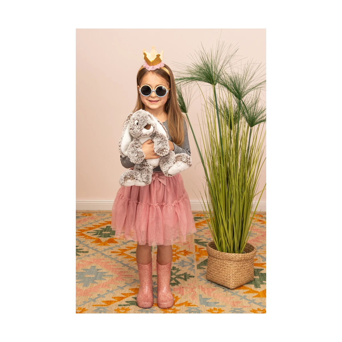 TEDDY HERMANN Maskotka Królik Wiotki 30 cm | Pan Piksel