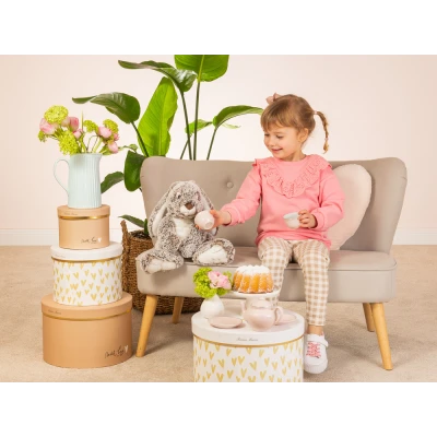 TEDDY HERMANN Maskotka Królik Wiotki 30 cm | Pan Piksel
