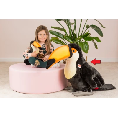 TEDDY HERMANN Maskotka Duża Tukan 60 cm | Pan Piksel