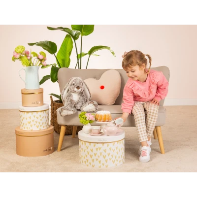 TEDDY HERMANN Maskotka Królik Wiotki 30 cm | Pan Piksel