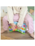 GOKI Bęben drewniany Cajon instrument muzyczny dla dzieci | Pan Piksel