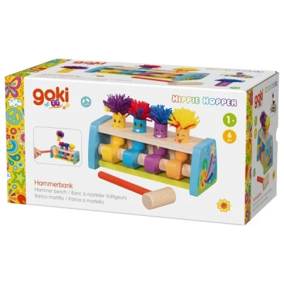 GOLLNEST&KIESEL KG Gra przebijanka Hippie Hopper Goki | Pan Piksel